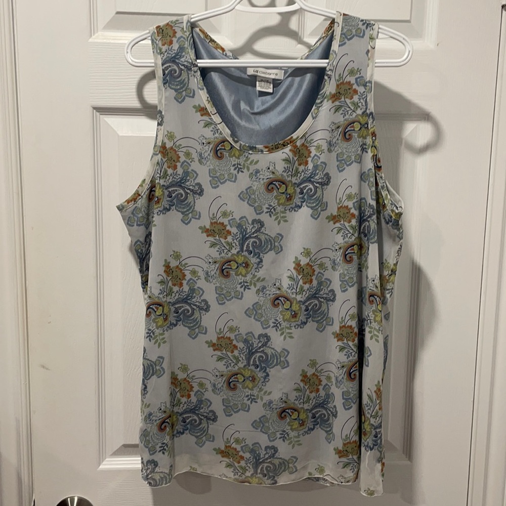 Summer top. Light blue size XL